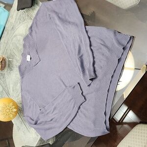 ARMANI COLLEZIONI MEN'S COTTON BLEND KNIT SOLID GRAY SWEATER 56 xl